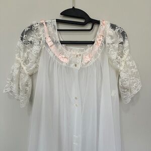 Vintage Eyeful chiffon night robe